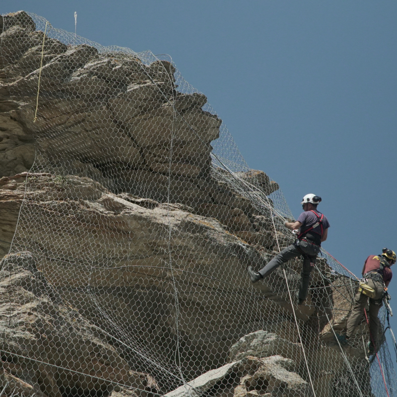 Τοποθέτηση ειδικού πλέγματος