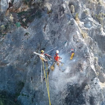 Διάτρηση βράχου